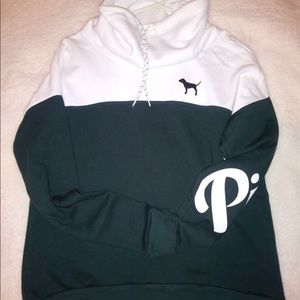 VS PINK Cowl neck hoodie